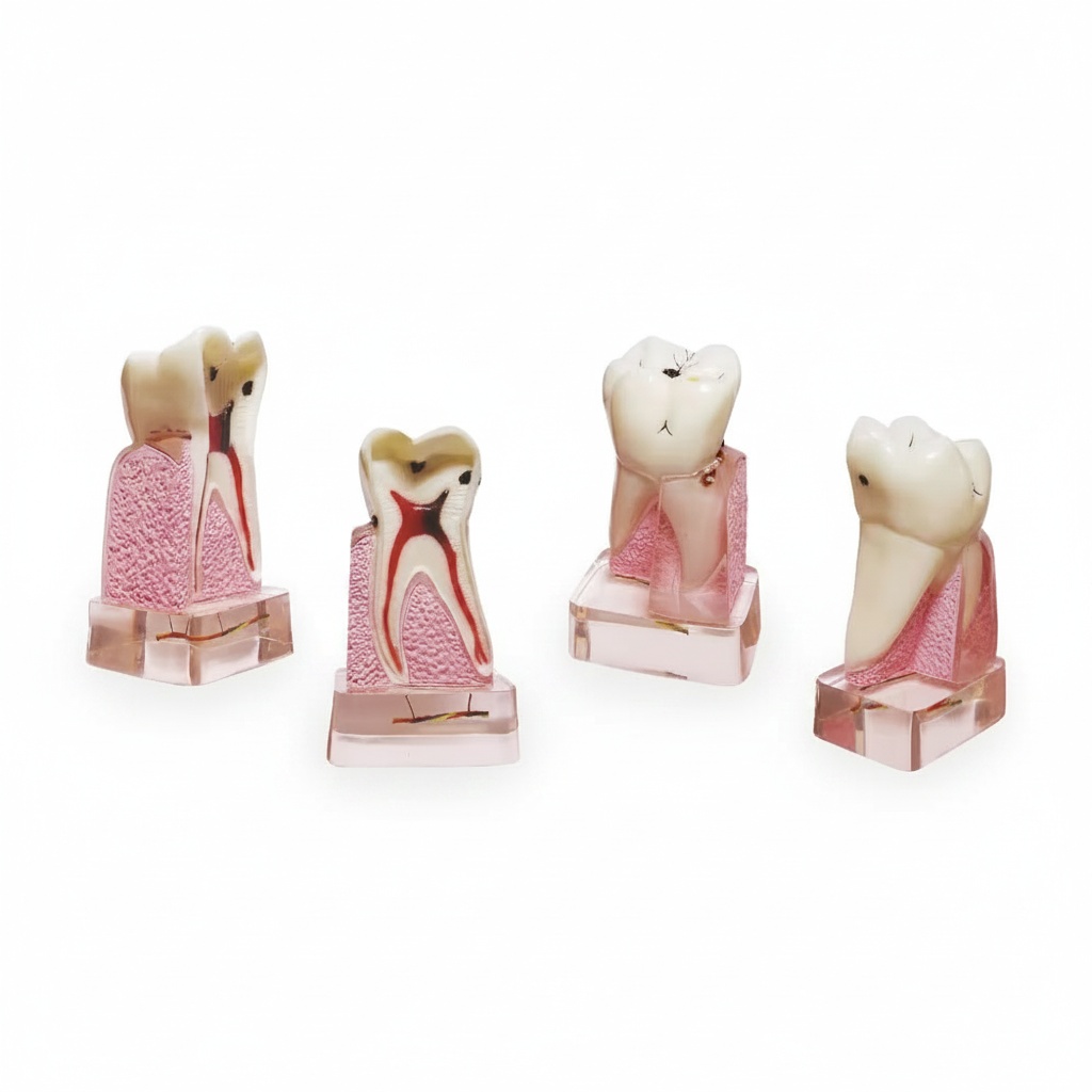 Medical Lab Supplies - Dental Pathological Model, 4x Magnified Anatomical