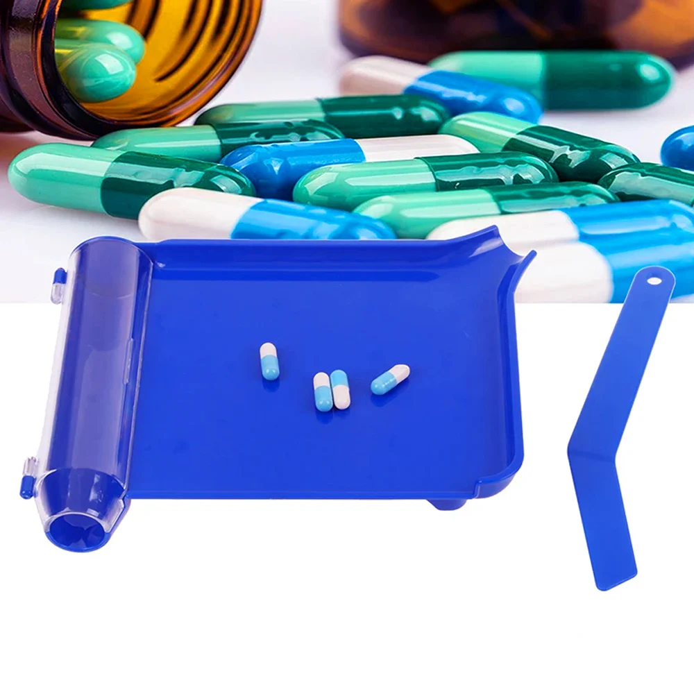 Medical Lab Officer - Plastic Pill Counting Tray with Spatula