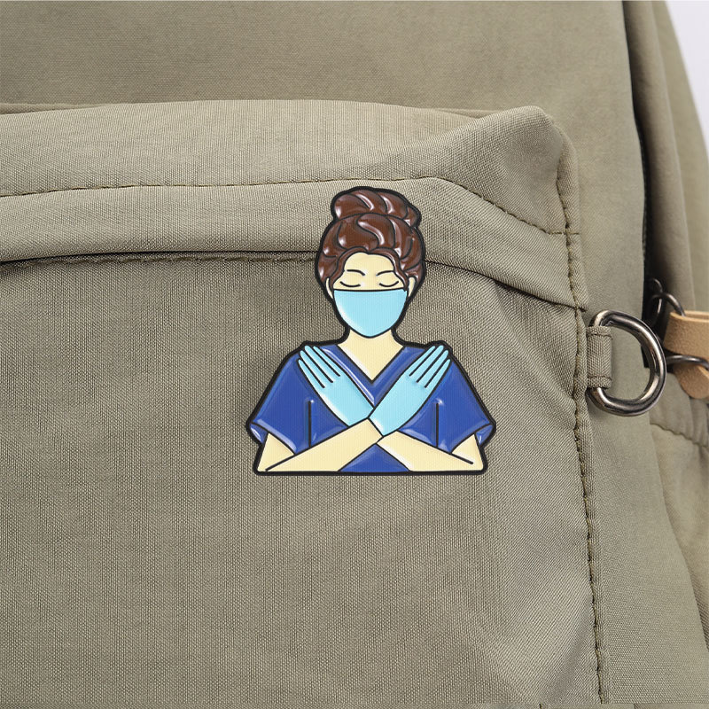 Medical Theme Enamel Pin Nurse - Medical Lab Worker 评论和价格