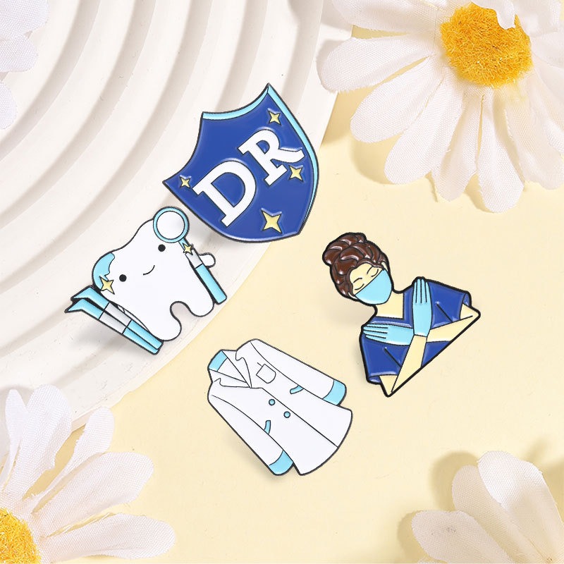 Medical Theme Enamel Pin Nurse - Medical Lab Worker 评论和价格