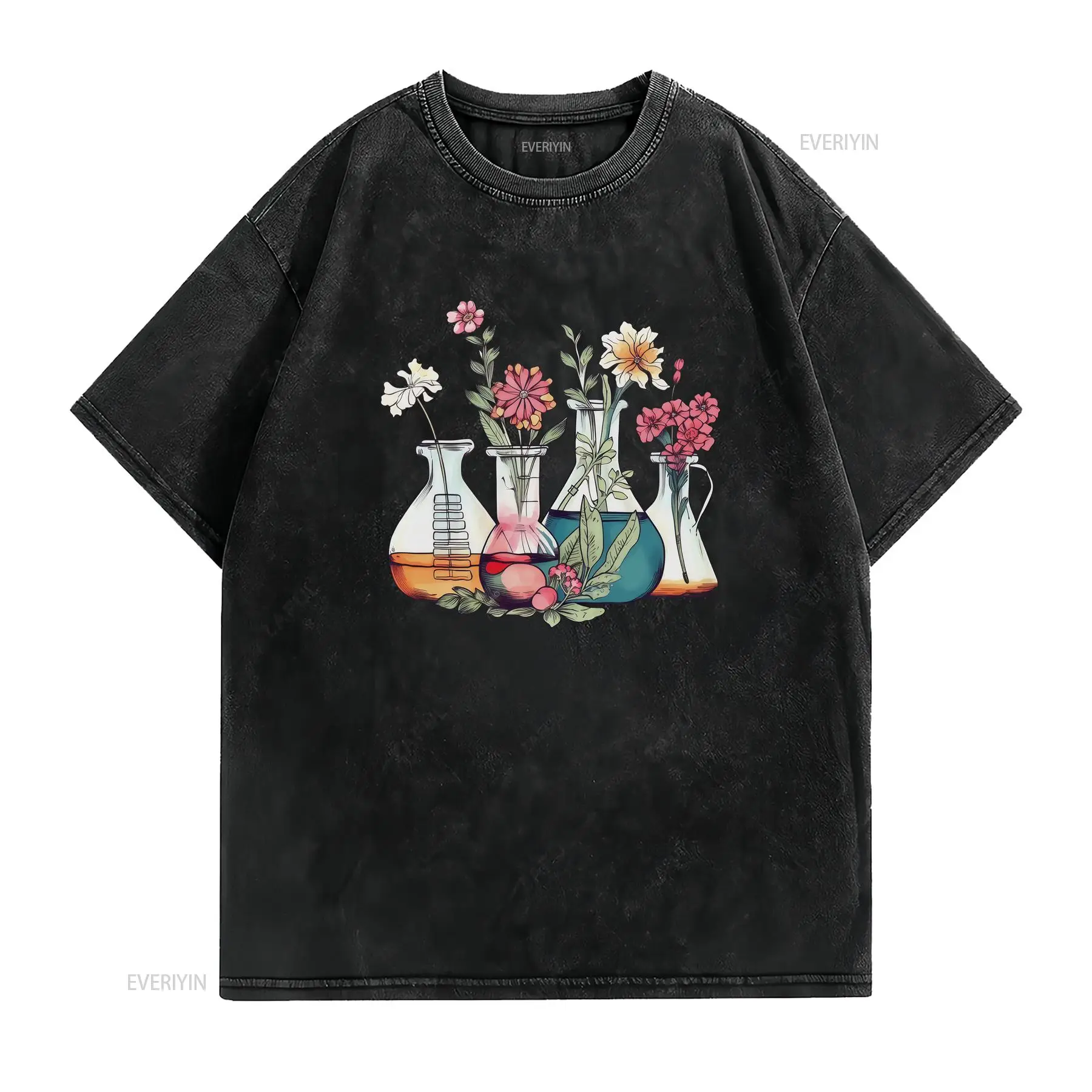 Laboratory T Shirt Floral Beak - Medical Laboratory Technician 评论和价格