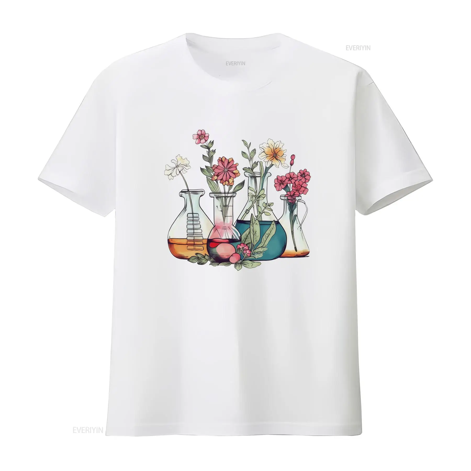 Laboratory T Shirt Floral Beak - Medical Laboratory Technician 评论和价格